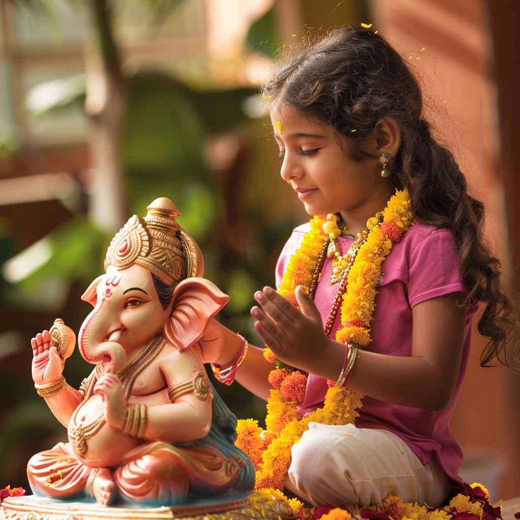Experience the vibrant celebration of Ganesh Chaturthi.