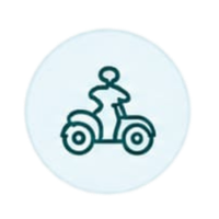 Classic Vespa tour through Italy