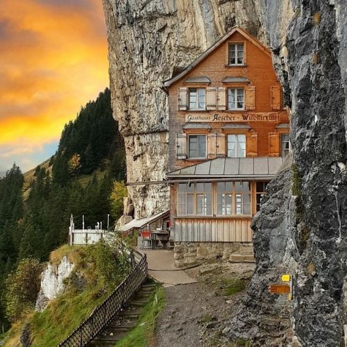 Aescher Cliff