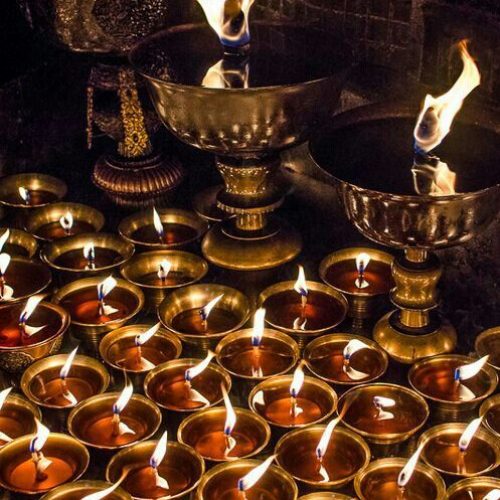 Butter Lamp Offering