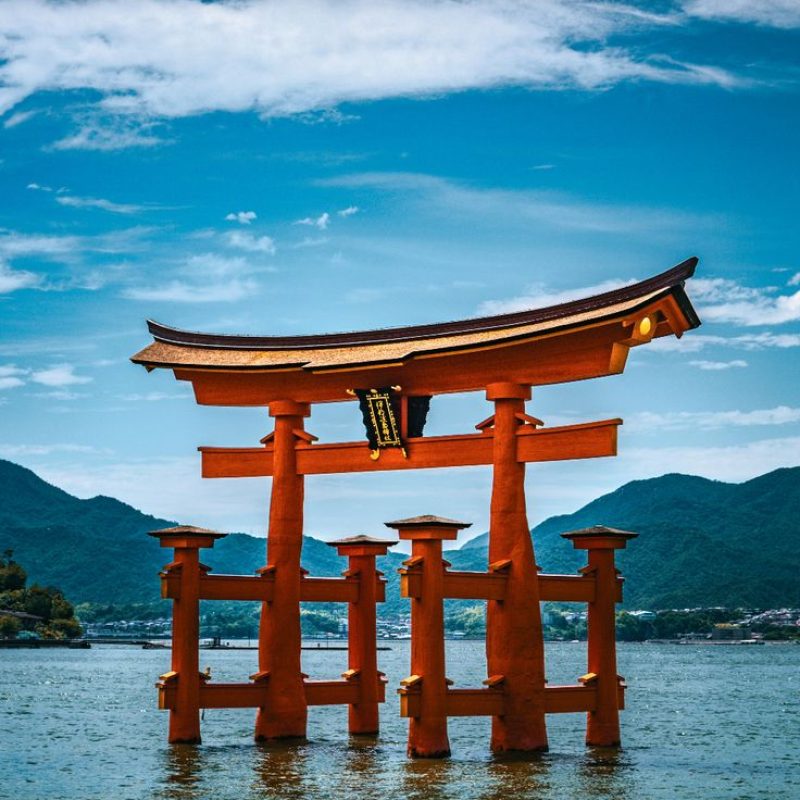 Itsukushima Shrine Floating Torii Gate