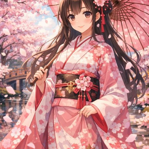 Kimono Wearing Kimono Wearing