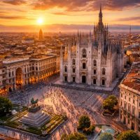Milan Duomo and Fashion Capital