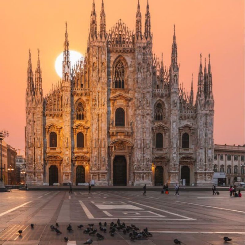 Historic cathedral in Italy