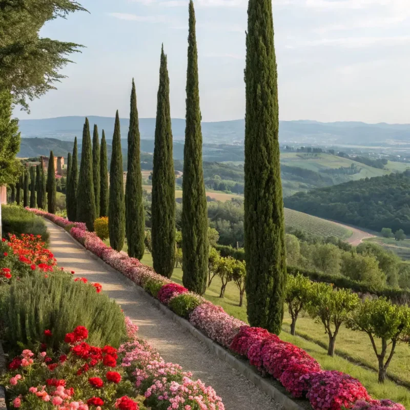 Pine forests in Italy