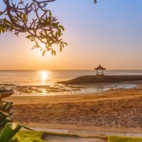 Sanur Bali with peaceful beaches and sunrise views